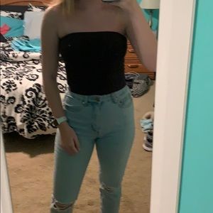 Black Urban Outfitters Tube Top